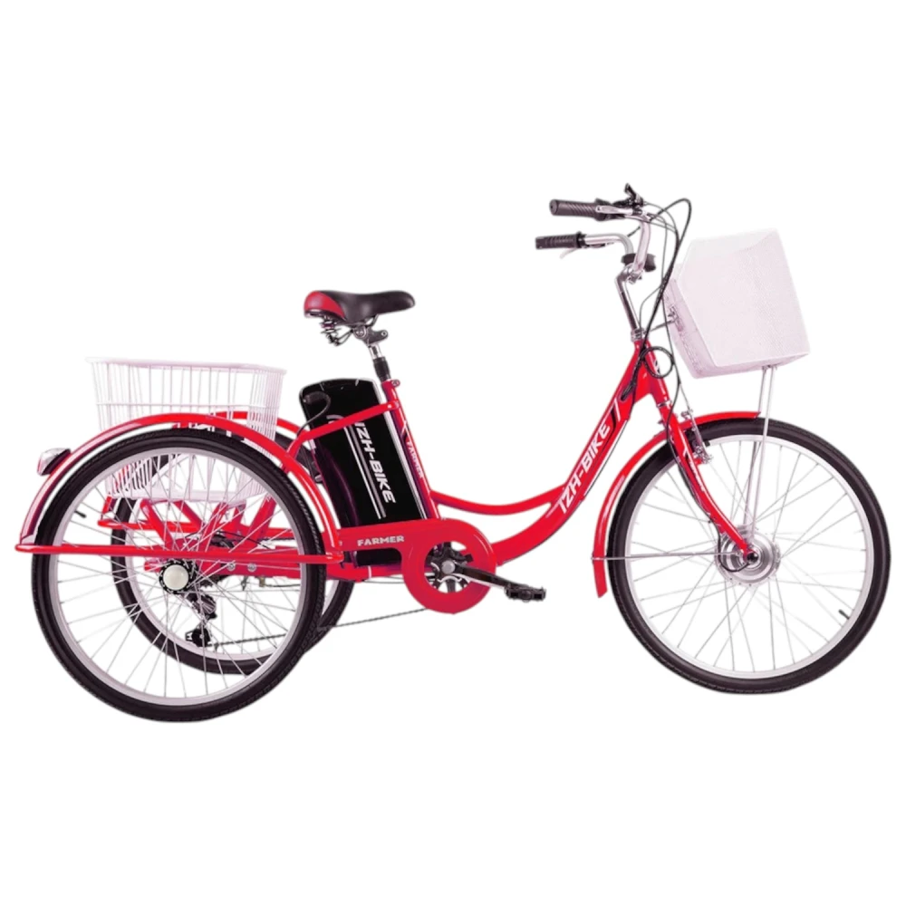 Электровелосипед IZH-BIKE FARMER 250W 36V15Ah Красный