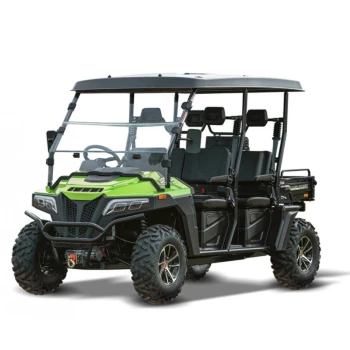 Гольфкар GreenCamel Сонора U15K 4x4 (4+2 seats 15kW R12) зеленый